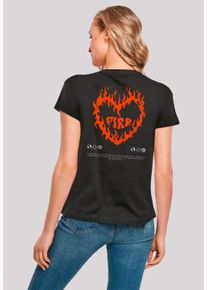 F4NT4STIC Damen T-Shirt "Valentines Streetwear", schwarz, casual, Gr. XS, Obermaterial: 100% Baumwolle, Shirts, Premium Y2K Streetwear