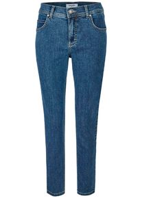 Angels Damen Slim-fit-Jeans "ORNELLA", blau, casual, Gr. 48, Denim/Jeans, Obermaterial: 92% Baumwolle, 6% Polyester, 2% Elasthan, Jeans