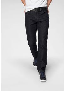 Wrangler Herren Stretch-Jeans, blau, casual, Gr. 32, Denim/Jeans, Obermaterial: 78% Baumwolle, 22% Elastomultiester, Jeans