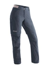 Maier Sports Damen Funktionshose "Norit Zip 2.0 W", grau, Gr. 22, 73% Polyamid, 17% Polyester, 10% Elasthan, Hosen, mit praktischer Zipp-off-Funktion