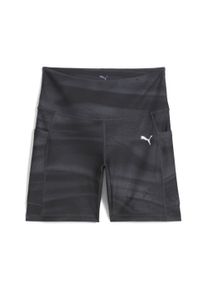 Puma Damen Laufshorts "RUN VELOCITY 5" Radlerhose Damen", schwarz, Gr. XS, bedruckt, Obermaterial: 77% Polyester, 23% Elasthan, Hosen