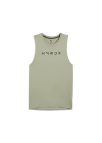 Puma Herren Trainingstop "Puma x HYROX CLOUDSPUN ThermoAdapt Tanktop Herren"lux army grün, Gr. XXL, Vorderteil: 94% Polyester, 6% Elasthan;