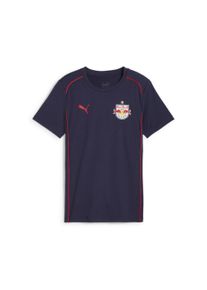 Puma Kinder T-Shirt "FC Red Bull Salzburg Casuals T-Shirt Jugendliche", blau, Gr. 164, Obermaterial: 35% Viskose, 65% Polyester, Shirts