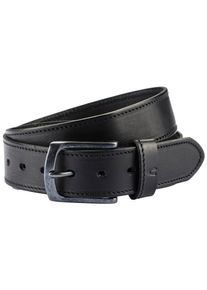 Camel Active Damen Hüftgürtel "CA Gürtel", schwarz, casual, Gr. M, unifarben, Leder, Gürtel, im used-Look
