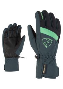 Ziener Kinder Skihandschuhe "LEIF GTX", grün, Gr. 5,5, Kunstfaser, Handschuhe