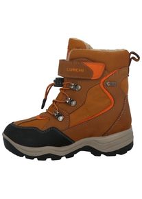 Lurchi Kinder Winterboots "Uno-TEX", Gr. 33, braun, Leder, Textil, Nubukleder, sportlich, Schuhe, Winterstiefel mit TEX-Ausstattung, Größenschablone