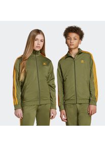 Kinder Trainingsjacke "FIREBIRD TOP", grün, sportlich, Gr. 146, adidas originals, Obermaterial: 100% Polyester, Jacken