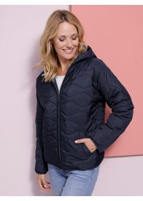 Classic Basics Damen Steppjacke, blau, Gr. 44, unifarben, 100% Polyester, Futter und Wattierung:100% Polyester, Jacken
