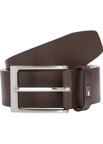 Tommy Hilfiger Damen Ledergürtel "LAYTON 4.0", braun, casual, Gr. 95, unifarben, Rindsleder, Gürtel, Größenverstellbar