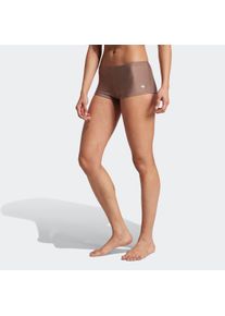 Damen Bikini-Hose "ESSENTIALS HOTP", braun, sportlich, Gr. 34, adidas Performance, Obermaterial: 81% Polyester, 19% Elasthan, Badehosen