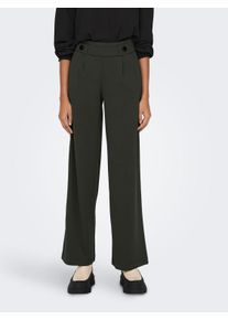 Jacqueline de Yong JDY Damen Jerseyhose "JDYGEGGO NEW LONG PANT JRS NOOS", grün, modisch, Gr. XL, unifarben, Jersey, Obermaterial: 95% Polyester, 5% Elasthan, Hosen