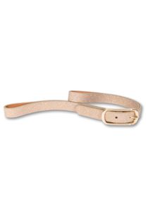 Silbergift Damen Ledergürtel, beige, modisch,feminin,elegant,festlich, Gr. 85, Glitzer, unifarben, Rindsleder, Gürtel, mit Glitzeroberfläche