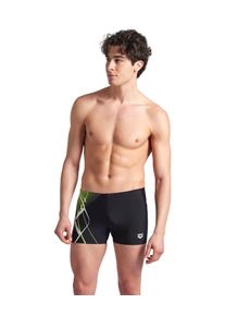 arena Herren Badehose "arena GRAPHIC SWIM SHORT", schwarz, sportlich, Gr. 5, Obermaterial: 80% Polyamid, 20% Elasthan, Badehosen