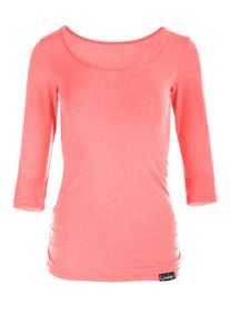 WINSHAPE Damen 3/4-Arm-Shirt "WS4", rot, Gr. S, 48% Baumwolle, 48% Polyester, 4% Elasthan, Shirts