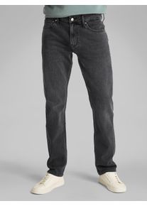 Herren Slim-fit-Jeans "SLIM", schwarz, casual, Gr. 38, Calvin Klein Jeans, unifarben, Denim/Jeans, Obermaterial: 99% Baumwolle, 1% Elasthan, Jeans,