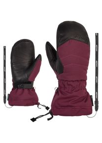 Ziener Damen Fäustlinge "KILATI AS AW MITTEN", rot, Gr. 7, Materialmix, Handschuhe