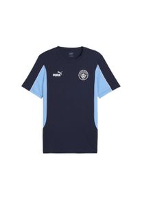 Puma Herren T-Shirt "Manchester City ftblARCHIVE T-Shirt Herren", blau, Gr. XXL, Obermaterial: 100% Baumwolle, Shirts