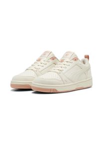 Puma Sneaker "Rebound v6 Low Coquette Sneakers Damen", Gr. 37, bunt, Obermaterial: Textil, Synthetik, Kuhleder; Futter: Textil; Laufsohle: Gummi,
