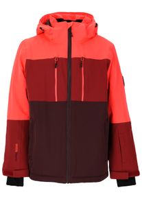WHISTLER Herren Skijacke "Virago", rot, casual, Gr. 164, mehrfarbig, 90% Polyester, 10% Elasthan, Jacken, im trendigen Color-Blocking-Design