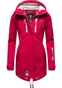 Marikoo Damen Funktionsmantel "Zimtzicke", pink, casual, Gr. S, Oberstoff: 98% Polyester, 2% Elasthan, Futter: 100% Polyester, Ärmelfutter: 100%