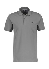 Lerros Herren Poloshirt "Lerros Basic Poloshirt in den Grössen 3XL bis 6XL", grau, Gr. 5XL, 100% Baumwolle, Shirts