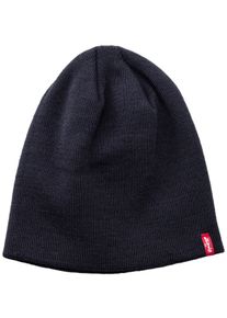 Levi's LEVI'S Damen Strickmütze "UNISEX", blau, casual,Basic,modisch, Gr. S, Kunstfaser, Mützen, OTIS BEANIE