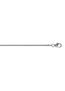 ONE ELEMENT Damen Goldkette "Halskette Schlangenkette aus 585 Weißgold Ø 1,2 mm", 42, Weißgold 585-Gold, silber, Weißgold 585, Gold, Halsketten,