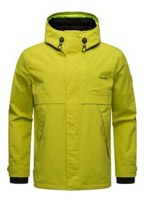 STONE HARBOUR Herren Regenjacke "Zanjaar", grün, modisch, Gr. S, Obermaterial: 100% Nylon, Innenfutter: 100% Polyester, Ärmelfutter: 100% Polyester,