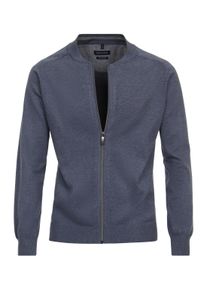 Casamoda Herren Strickjacke "Casamoda Strickjacke uni", blau, Gr. XL, 100% Baumwolle, Strickjacken