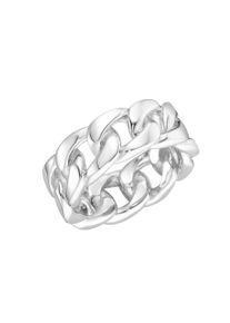 Damen Silberring "Panzerketten-Design, Silber 925", 60, Silber 925 (Sterlingsilber), silber, Giorgio Martello MILANO, Silber 925 (Sterlingsilber),