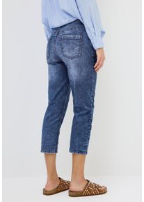 Cecil Damen Slim-fit-Jeans, blau, casual, Gr. 26, unifarben, Jeans, 78% Baumwolle, 20% Polyester, 2% Elasthan, Jeans, High Waist