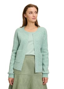 Cartoon Damen Strickjacke "Cartoon Strick-Cardigan mit Taschen", grün, casual, Gr. 36, Obermaterial: 68% Polyacryl, 12% Polyester, 11% Polyamid, 6%
