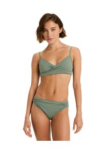Roxy Damen Bikini-Hose "Beach Classics Hipster", grün, Gr. XL, 85% Polyester, 15% Elasthan, Badehosen