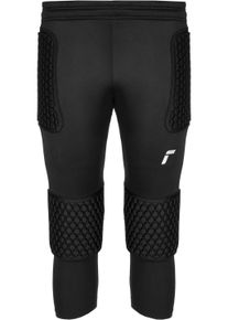 Reusch Kinder Torwarthose "Contest 3/4 Short Advance", silber, sportlich, Gr. M, mehrfarbig, 100% Polyester, Hosen, mit komfortabler Polsterung