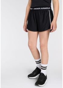 Under Armour Kinder Trainingsshorts "TECH", schwarz-weiß, sportlich, Gr. L, Obermaterial: 100% Polyester, Hosen, Für Kinder