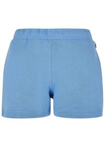 Urban Classics Damen Sweatshorts "Urban Classics Damen Ladies Organic Terry Shorts", blau, Gr. XL, unifarben, 100% Baumwolle, Hosen