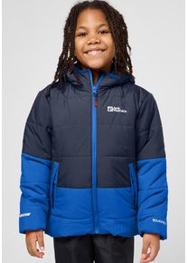 Jack Wolfskin Kinder Outdoorjacke "TWO HILLS INS JACKET K", blau, Gr. 116, Hauptmaterial: 100% Polyester; Kontrast: 100% Polyester; Futter: 100%