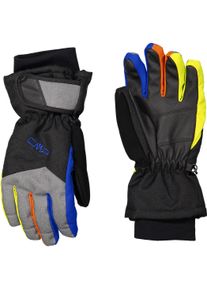 CMP Kinder Skihandschuhe, bunt, sportlich, Gr. 6, unifarben mit Farbeinsätzen, Softshell, Microfaser, Handschuhe, für Kinder