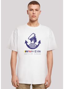 F4NT4STIC Herren T-Shirt "Knut & Jan Hamburg Logo", weiß, casual, Gr. 4XL, Obermaterial: 100% Baumwolle, Shirts, Print