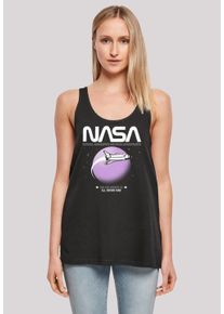 F4NT4STIC Damen T-Shirt "NASA Shuttle Orbit", schwarz, casual, Gr. XL, Obermaterial: 100% Baumwolle, Shirts, Print