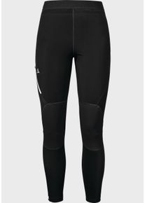Schöffel SCHÖFFEL Damen Outdoorhose "Tights Tristkopf L", schwarz, sportlich, Gr. 46, Oberstoff : 85% Nylon 15% Elasthan, Hosen