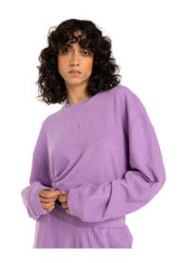 Billabong Damen Sweatshirt "Cropped", lila, Gr. XS, 100% Baumwolle, Sweatshirts