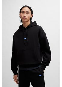 HUGO BLUE Herren Kapuzensweatshirt "Tracksuit NalonsoNap", schwarz, casual, Gr. XL, unifarben, Sweatware, Obermaterial: 100% Baumwolle, Sweatshirts,