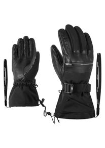 Ziener Herren Skihandschuhe "GALLINUS", schwarz, Gr. 7,5, Materialmix, Handschuhe
