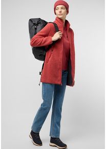 Jack Wolfskin Damen Funktionsmantel "HIGH CURL COAT W", rot, Gr. S, Hauptmaterial: 100% Polyester; Futter: 100% Polyester (recycled), Mäntel