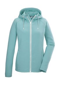 Killtec Damen Strickjacke "KOS 33 WMN FLX JCKT", blau, sportlich, Gr. 38, Oberstoff: 83% Polyester, 15% Viskose, 2% Elasthan, Futter: 98% Polyester,