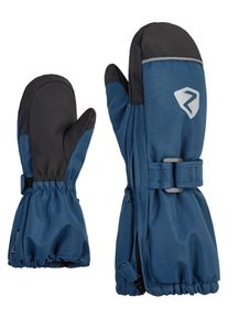 Ziener Kinder Fäustlinge "LANUP AS AW Minis", blau, Gr. 4, Materialmix, Handschuhe