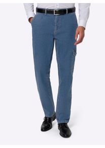 CLASSIC Herren Bequeme Jeans, blau, Gr. 52, unifarben, 99% Baumwolle, 1% Elasthan, Jeans