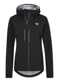 Ziener Damen Regenjacke "NARELA", schwarz, Gr. 36, Obermaterial: 100% Polyester, Jacken