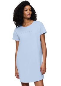 Triumph Damen Nachthemd "Nightdresses NDK X", Gr. 40, blau, Jersey, Obermaterial: 100% Baumwolle, casual, Kleider, weich und atmungsaktiv